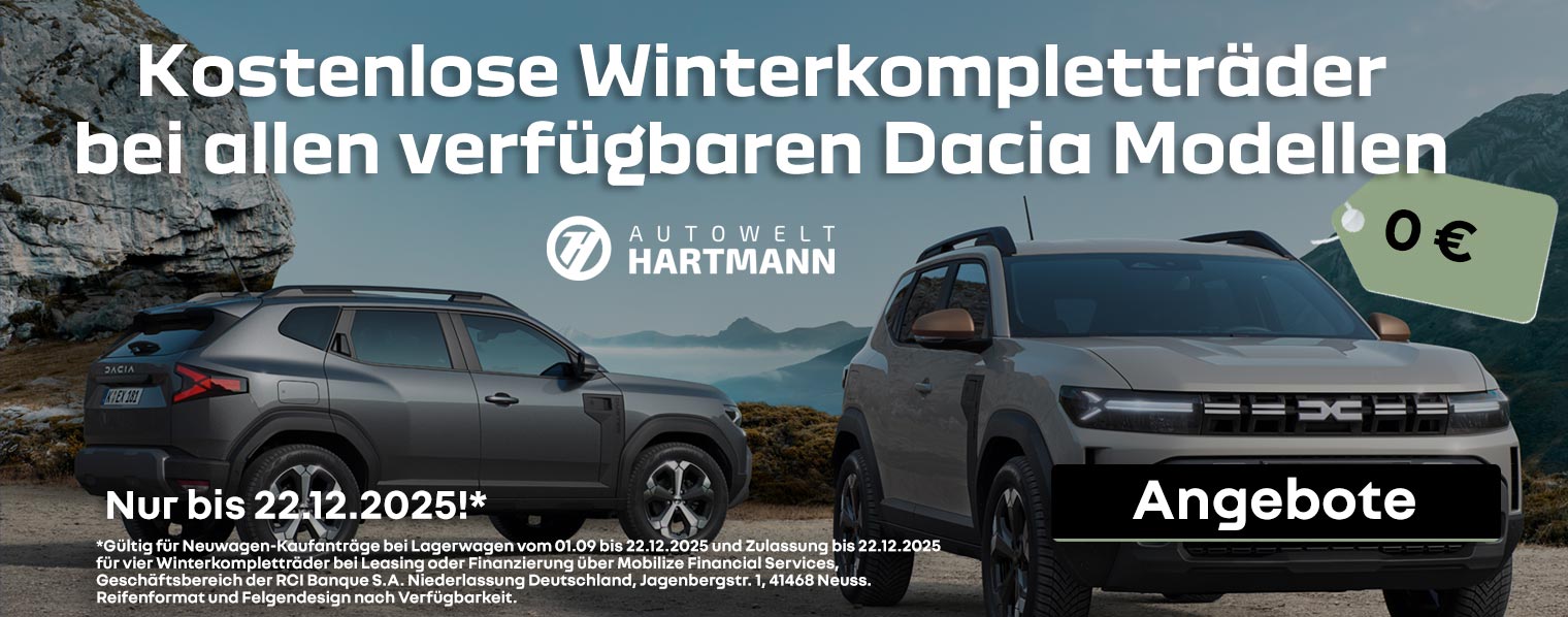 Dacia Winterkompletträder Dacia Winterkompletträder