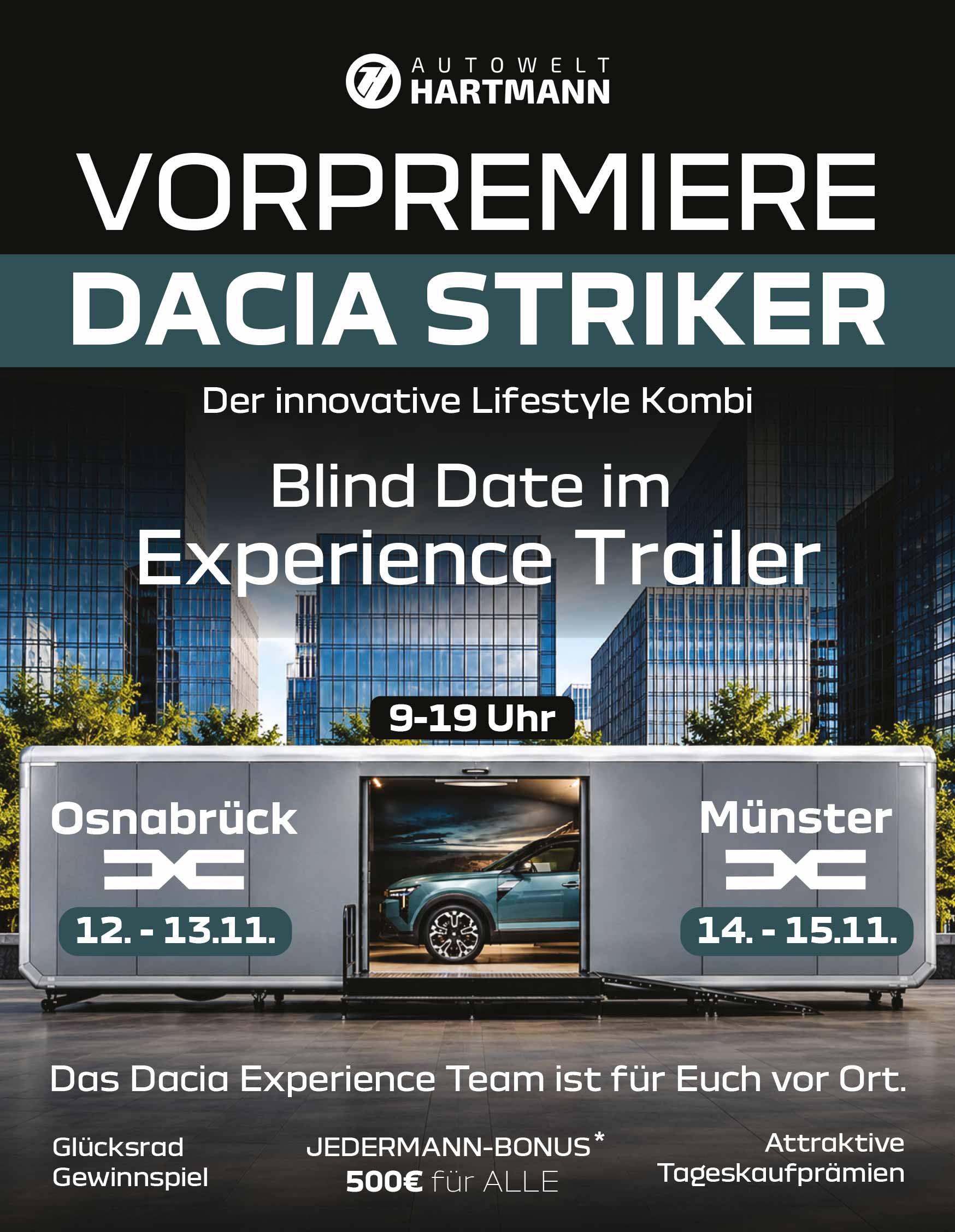 Dacia Striker Experience Dacia Striker Experience