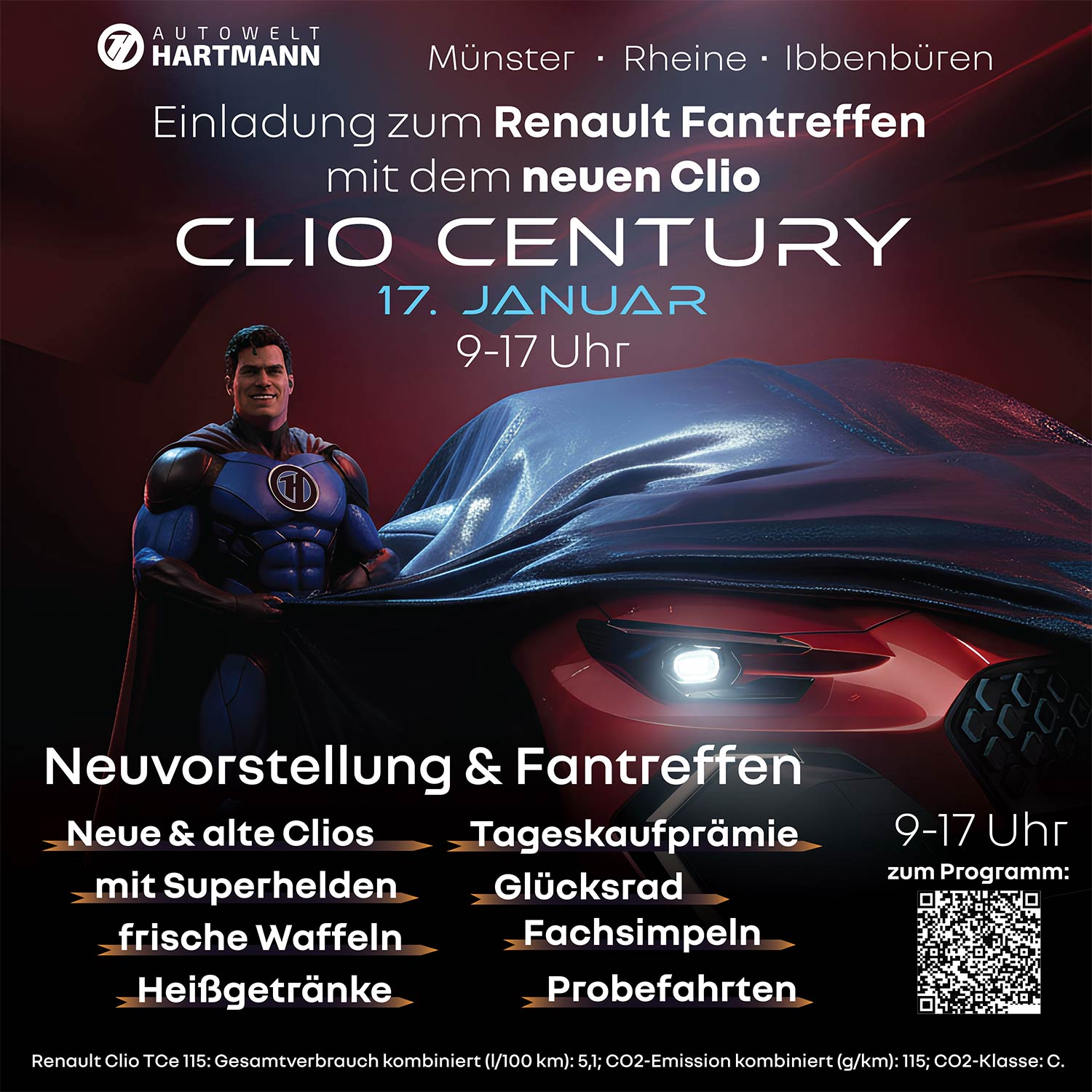 Clio Century, das Event mit Clio 6 Premiere