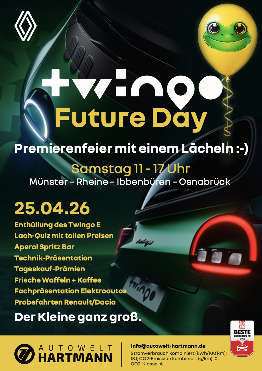 Twingo Future Day bei Hartmann