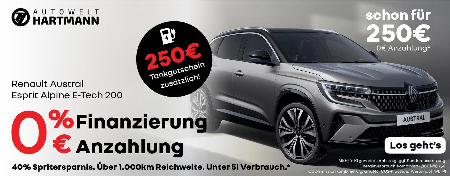 0% Finanzierung Renault Austral Esprit Alpine