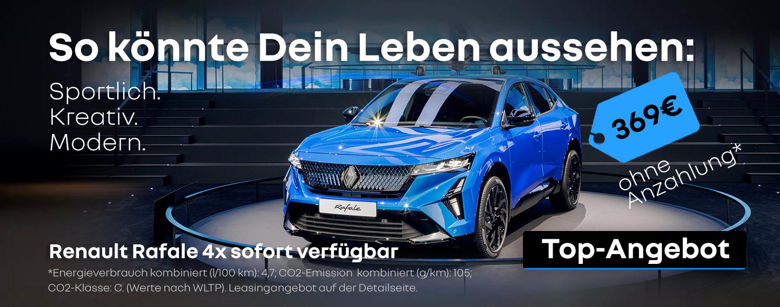 Renault Rafale sofort verfügbar