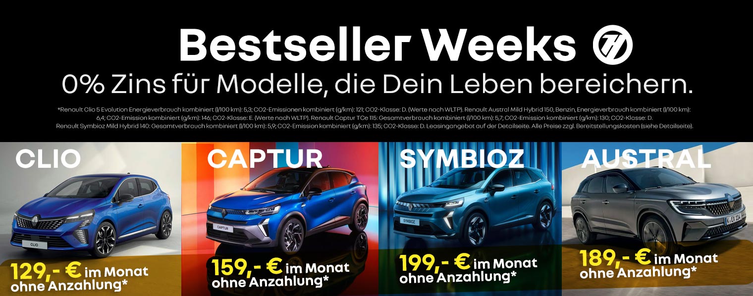 Renault Bestseller Weeks