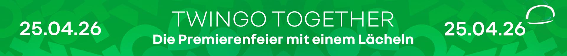Renault Twingo Together Veranstaltung 25.04.2026