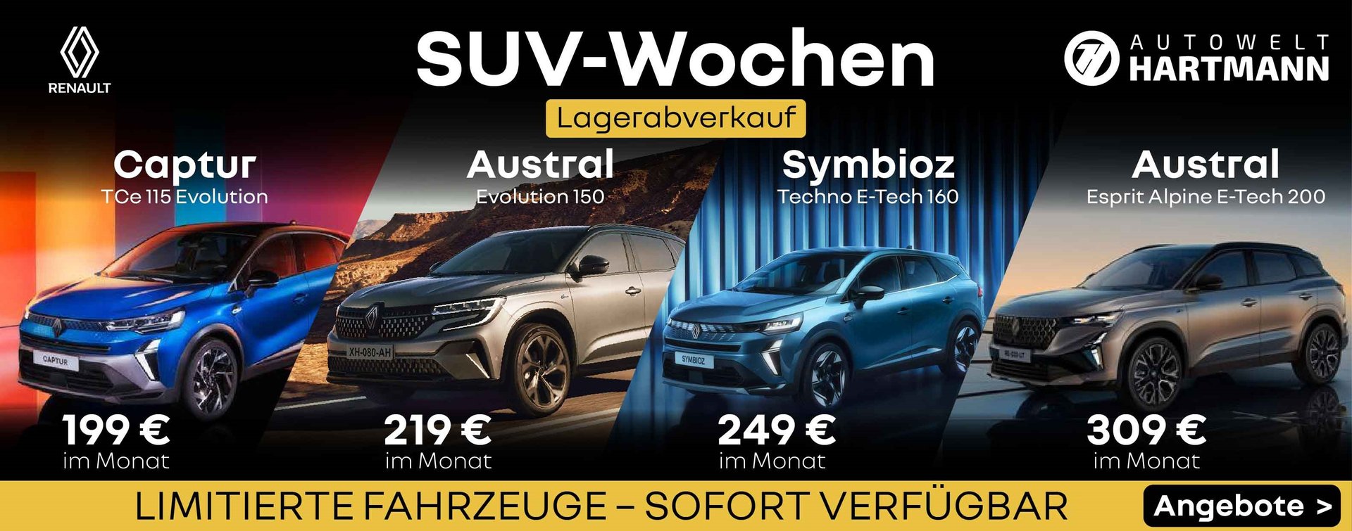 Renault SUV-Wochen