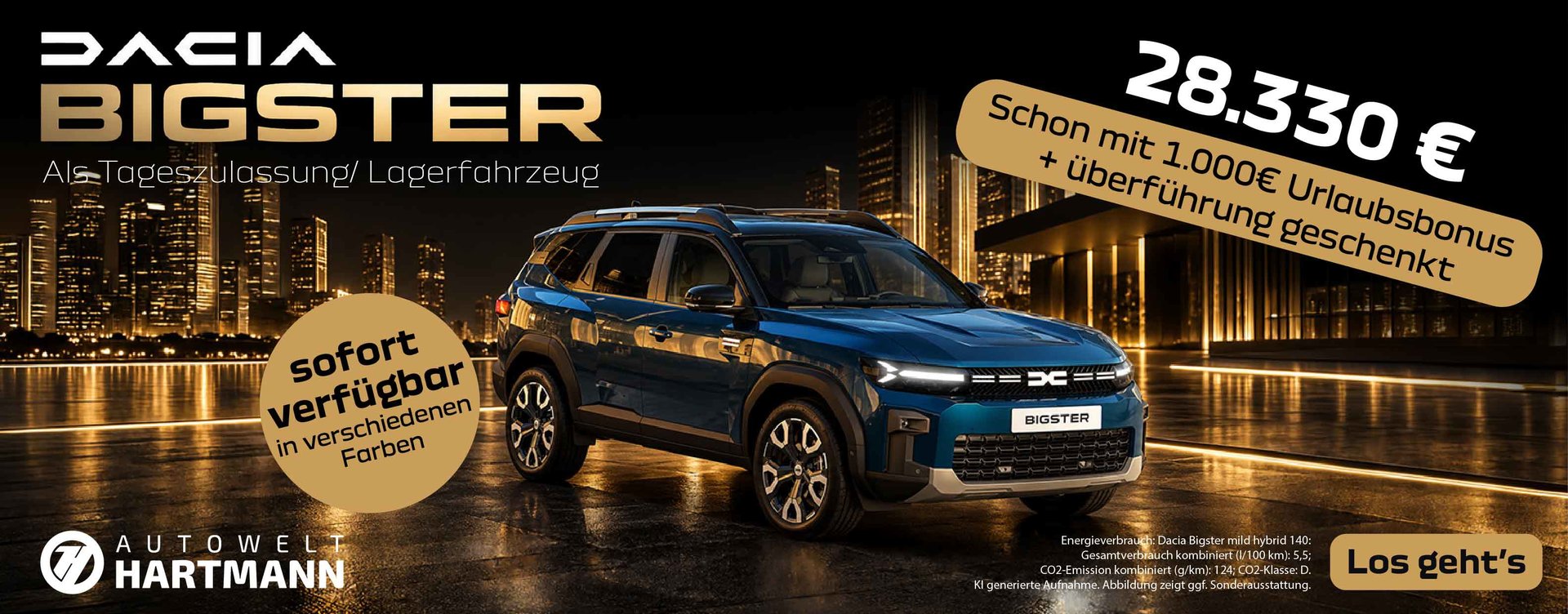 Dacia Bigster Sonderangebot
