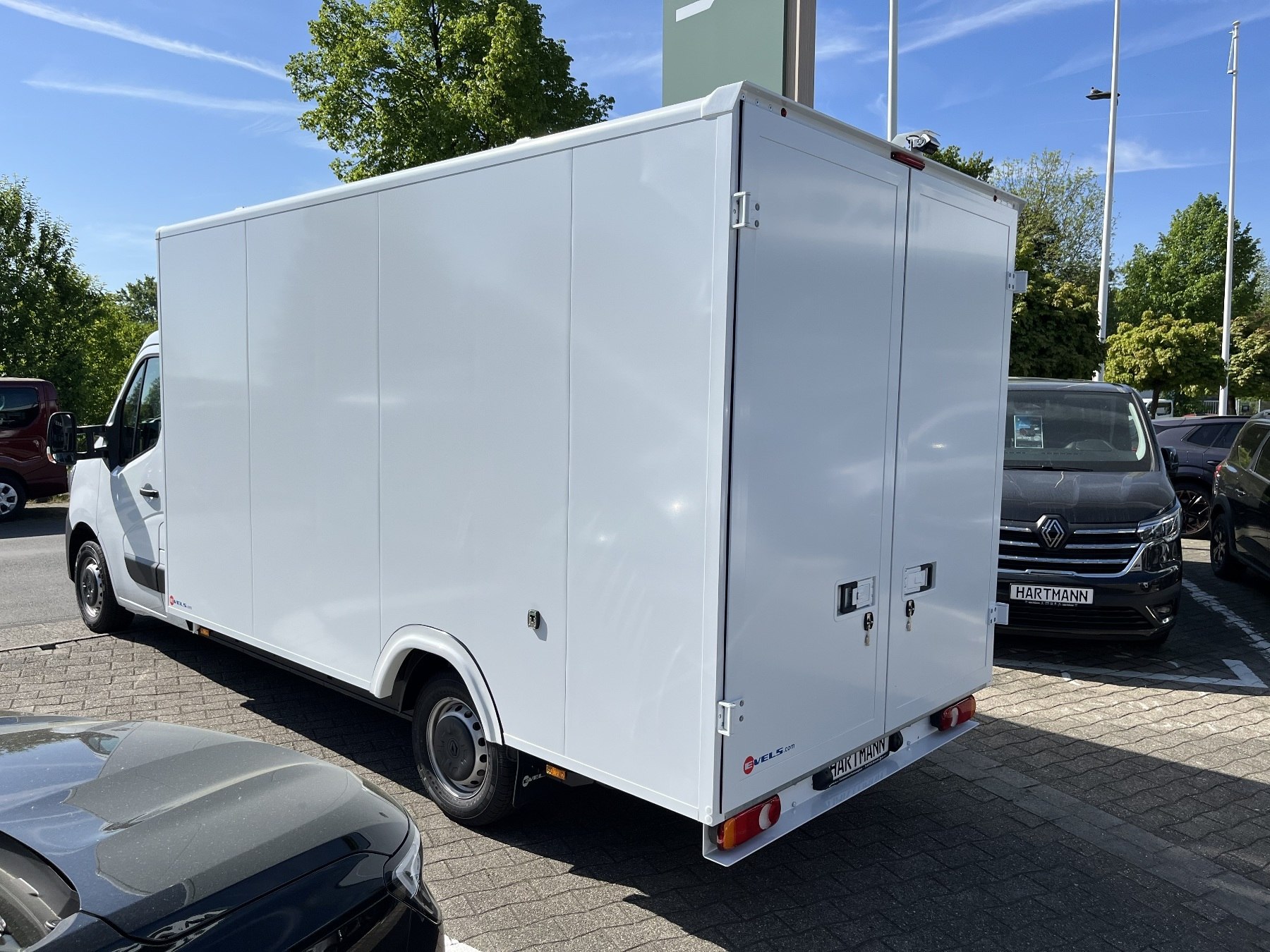 RENAULT Master L3 Evels-Leichtbaukoffer 1,11to. Nutzlast RENAULT Master L3 Evels-Leichtbaukoffer 1,11to. Nutzlast