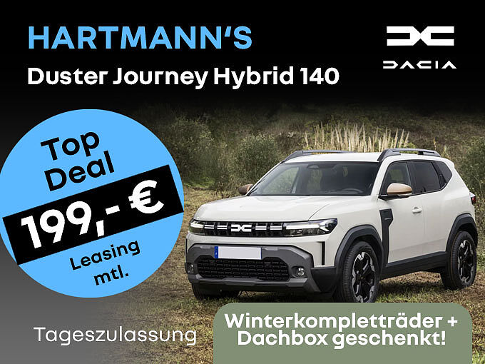 Dacia Duster Journey - Tageszulassung 
