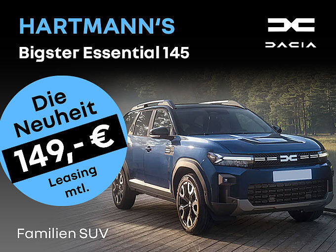 Dacia Der neue Bigster Essential 